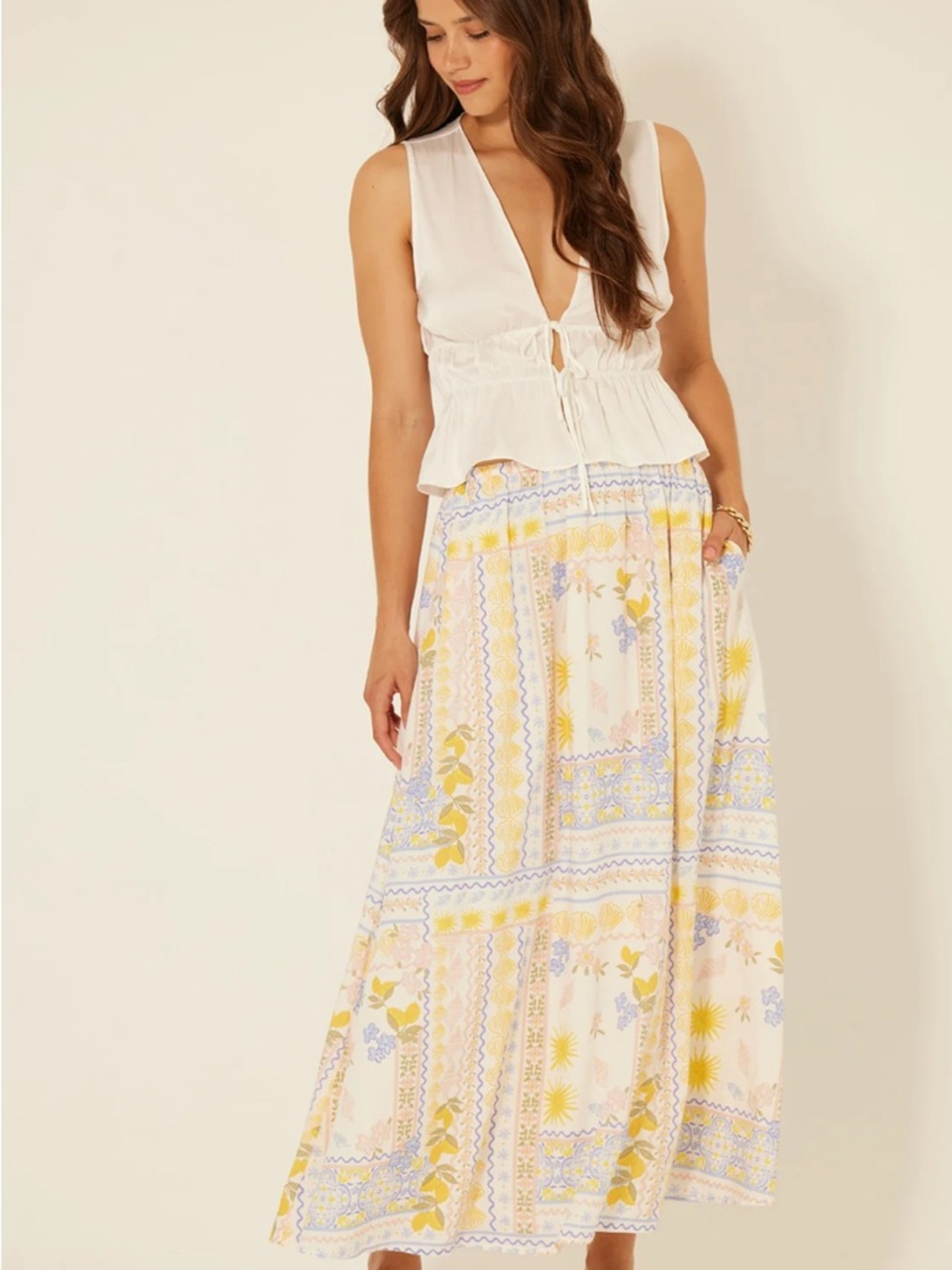 Bila77 Landa Skirt 🍋 ☀️